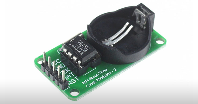 RTC DS1302 - Reloj de tiempo real