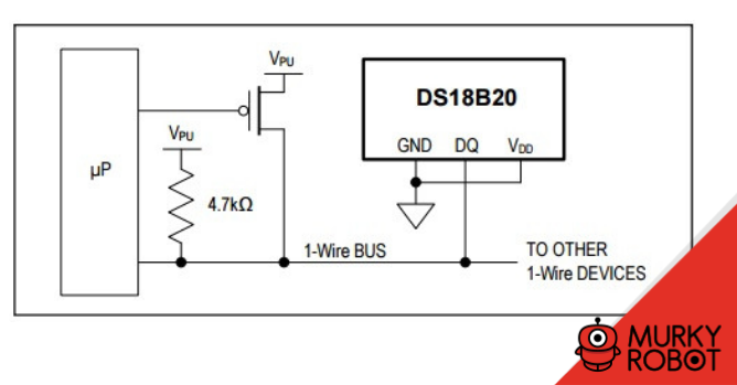 DS18B20: Alimentación a través del pin de datos